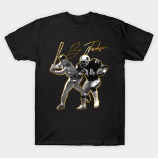 Bo Jackson Gold Tribute T-Shirt